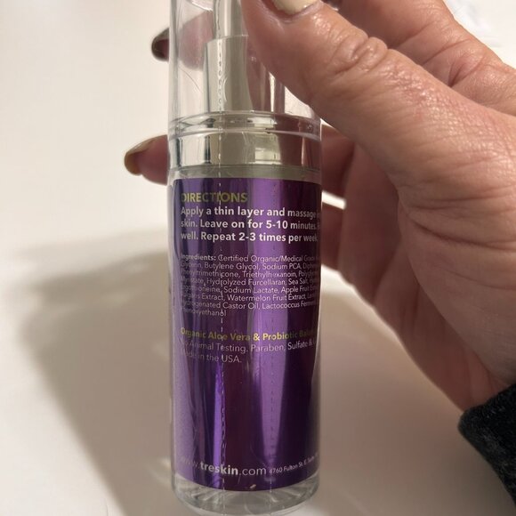 TreSkin Glow Enzyme Peel NIP 1 oz full size - Picture 3 of 3